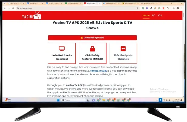 Yacine TV For Smart TV